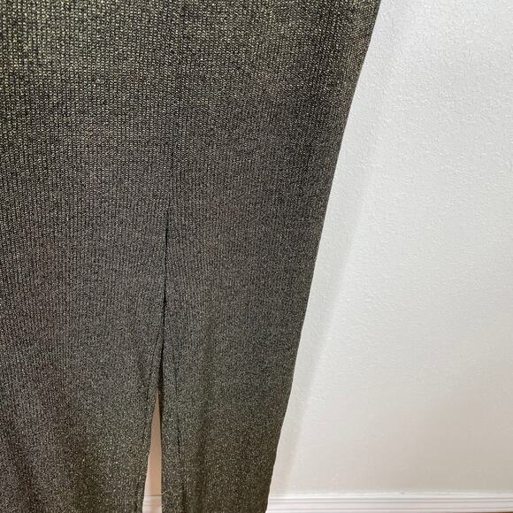 NEW Say What? Shimmery sparkly black Jumpsuit L - Picture 3 of 5